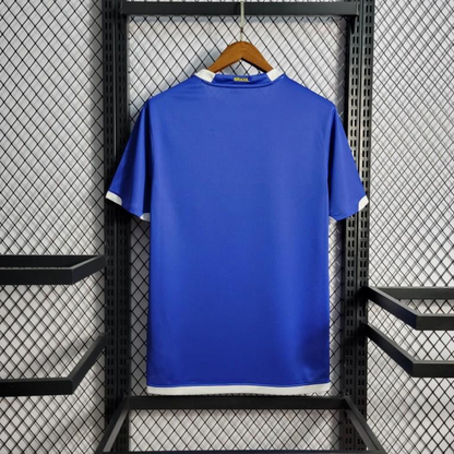 Retro 2006 Brazil Away Blue Jersey