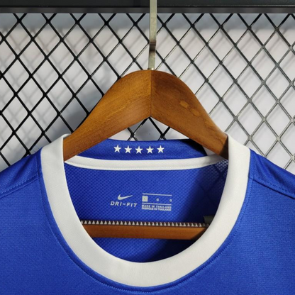 Retro 2006 Brazil Away Blue Jersey