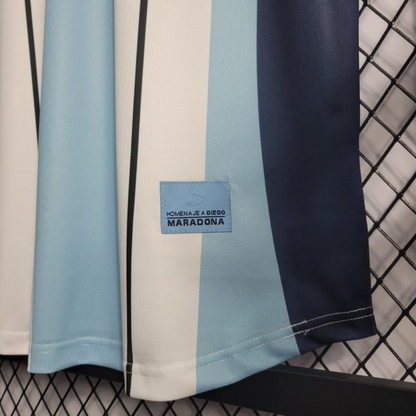 Retro 2001 Argentina Maradona #10 Commemorative Edition Jersey