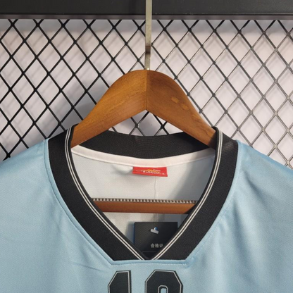 Retro 2001 Argentina Maradona #10 Commemorative Edition Jersey