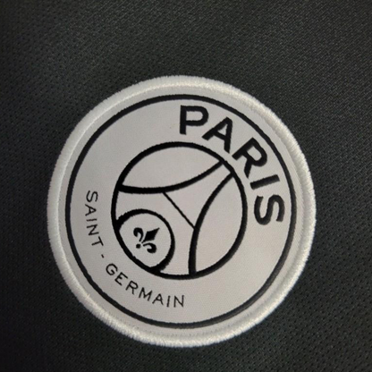 Retro Long Sleeve 18-19 PSG Black Champions League Jersey