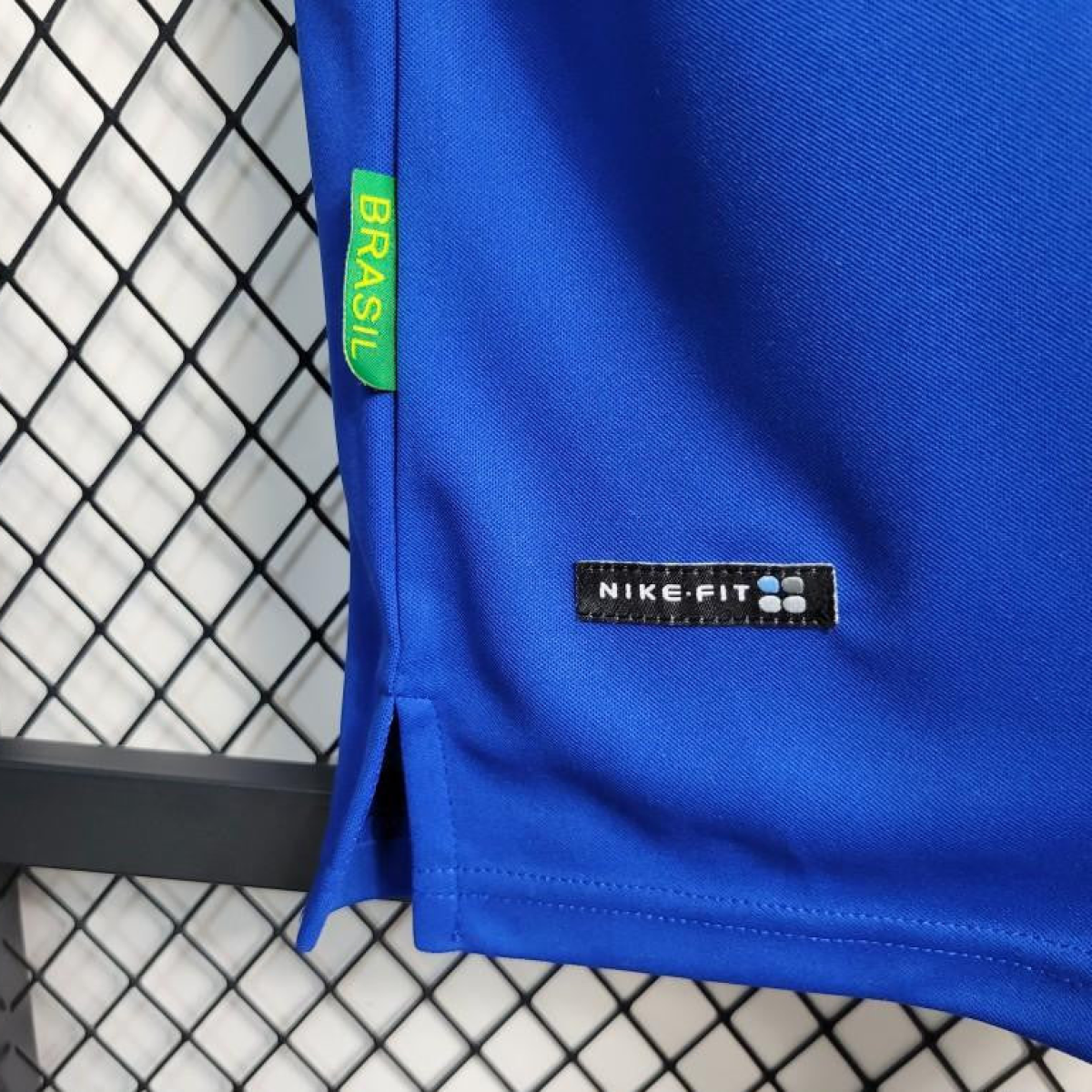 Retro 1997 Brazil Away Blue Jersey