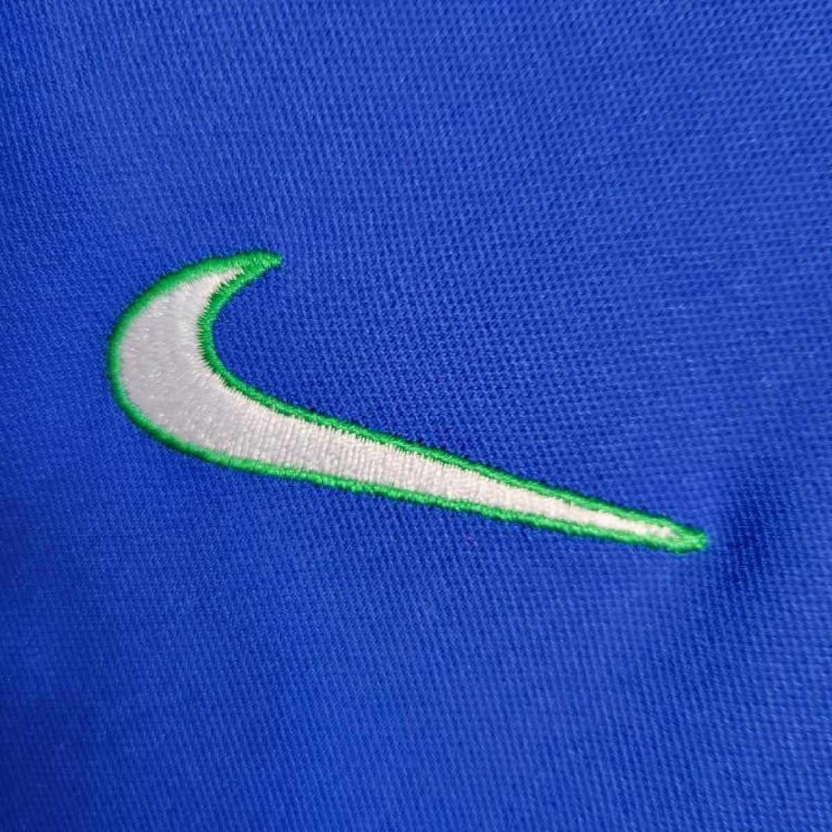 Retro 1997 Brazil Away Blue Jersey