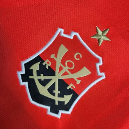 Retro 08-09 Flamengo Third Black Red Jersey