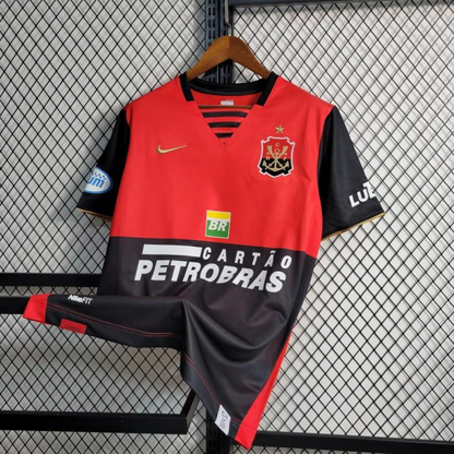 Retro 08-09 Flamengo Third Black Red Jersey