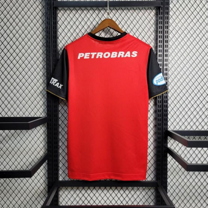 Retro 08-09 Flamengo Third Black Red Jersey
