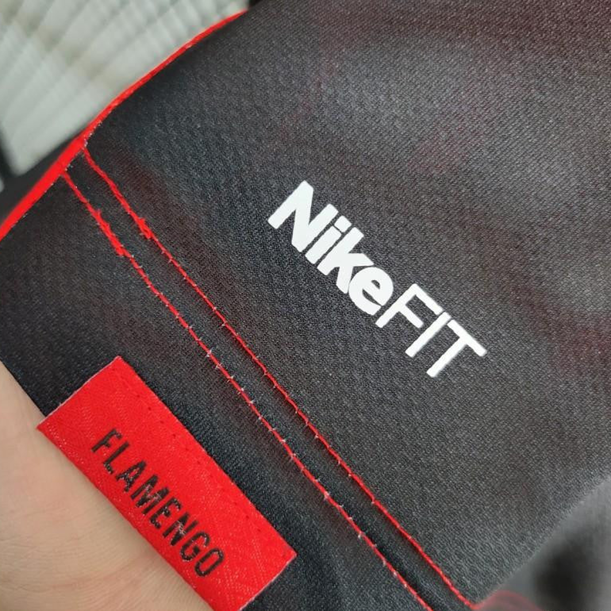 Retro 08-09 Flamengo Third Black Red Jersey