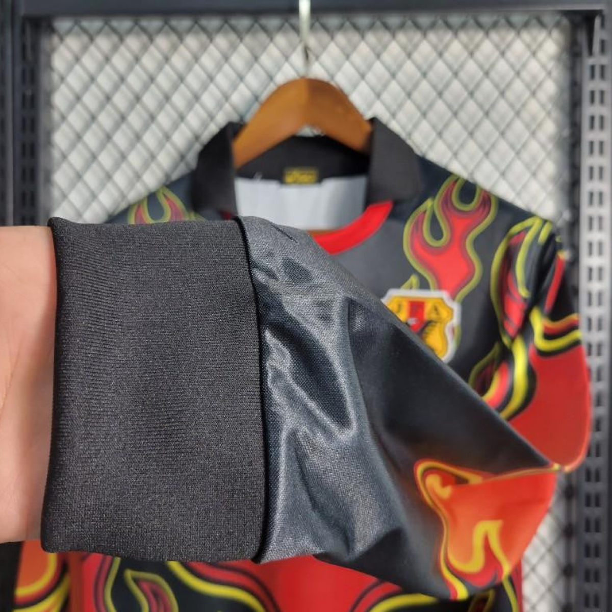 Retro 1998 Japan Goalkeeper Red Flame Jersey