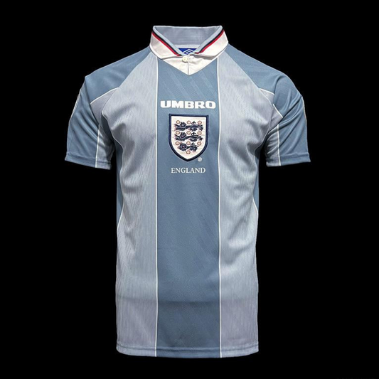 Retro 1996 England Away Soccer Jersey