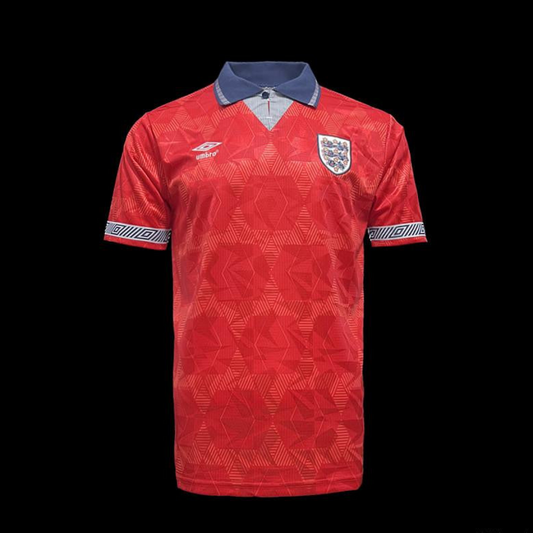 Retro 1990 England Red