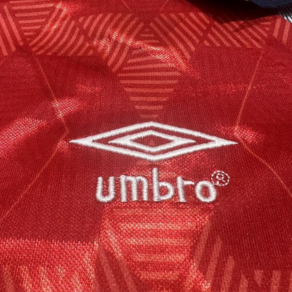 Retro 1990 England Red