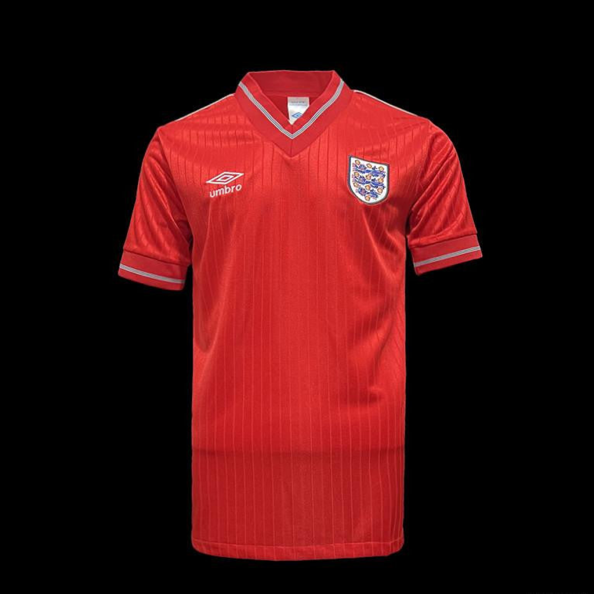 Retro 84/87 England Away Soccer Jersey