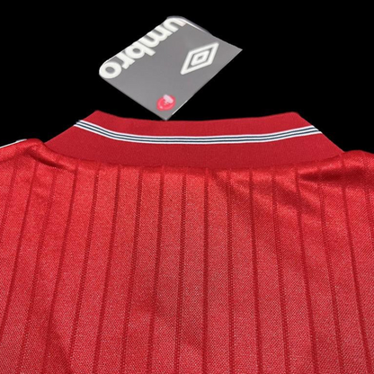 Retro 84/87 England Away Soccer Jersey