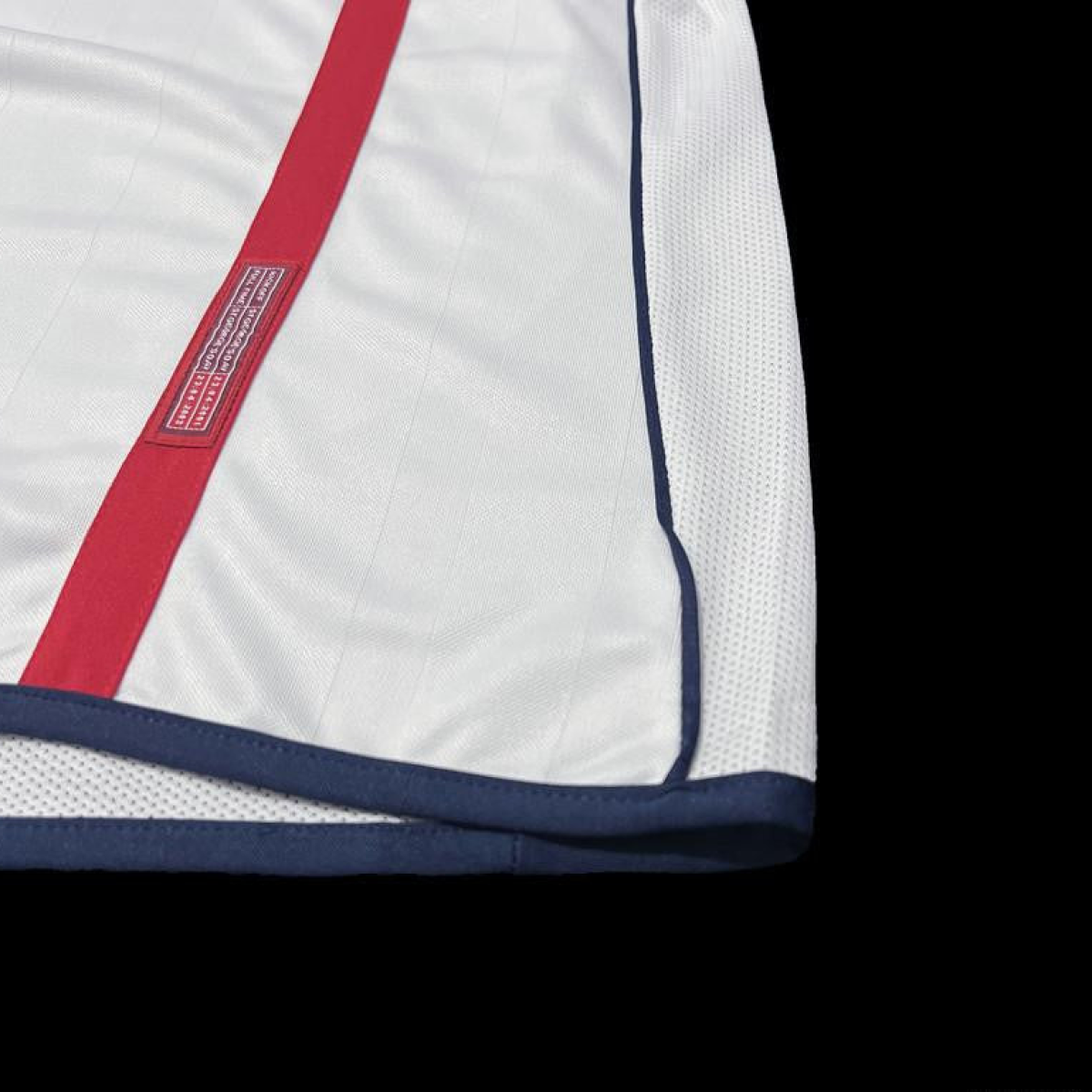 Retro 2002 England Home Soccer Jersey