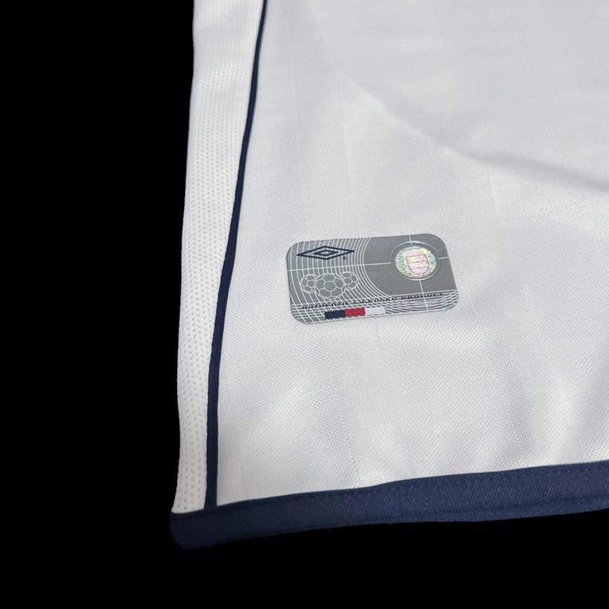 Retro 2002 England Home Soccer Jersey