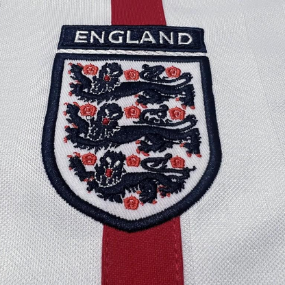 Retro 2002 England Home Soccer Jersey