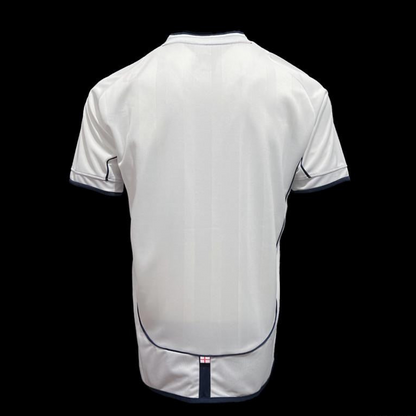 Retro 2002 England Home Soccer Jersey