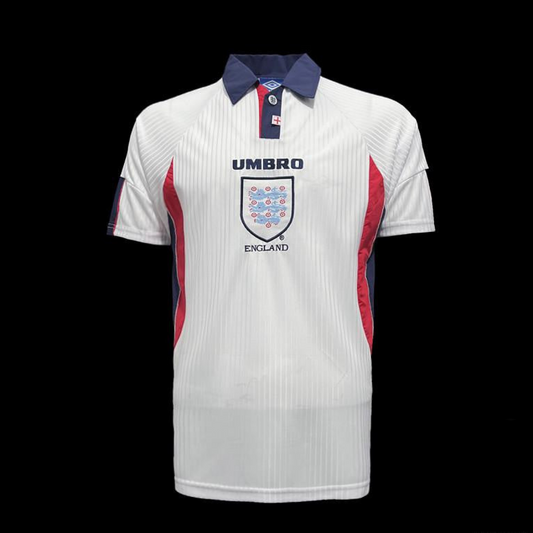 Retro 1998 England Home Soccer Jersey