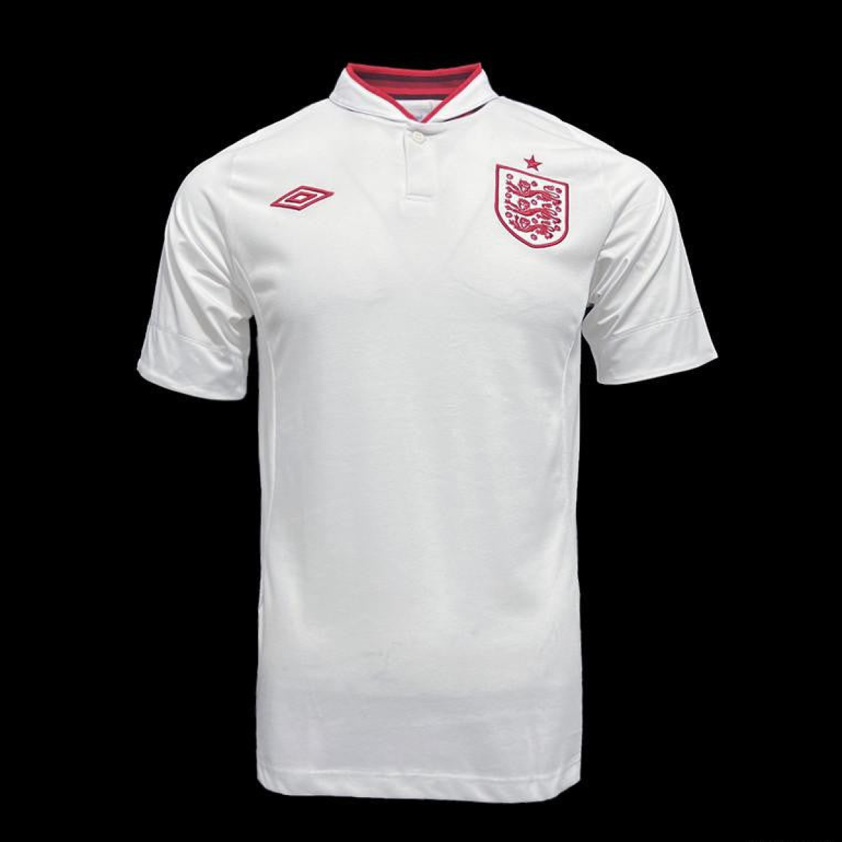 Retro 2012 England Home Soccer Jersey