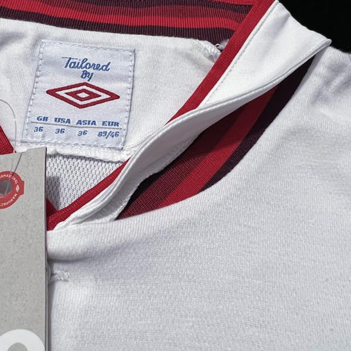 Retro 2012 England Home Soccer Jersey