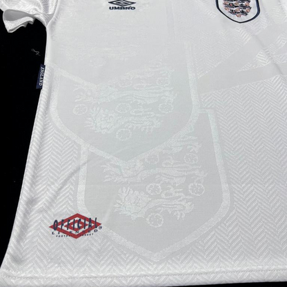 Retro 94/95 England At Home Soccer Jersey