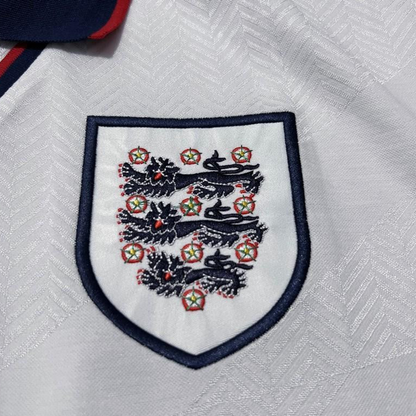 Retro 94/95 England At Home Soccer Jersey