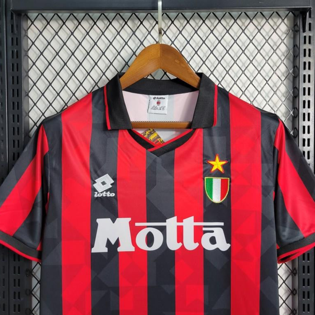 Retro 93-94 AC Milan Home Soccer Jersey