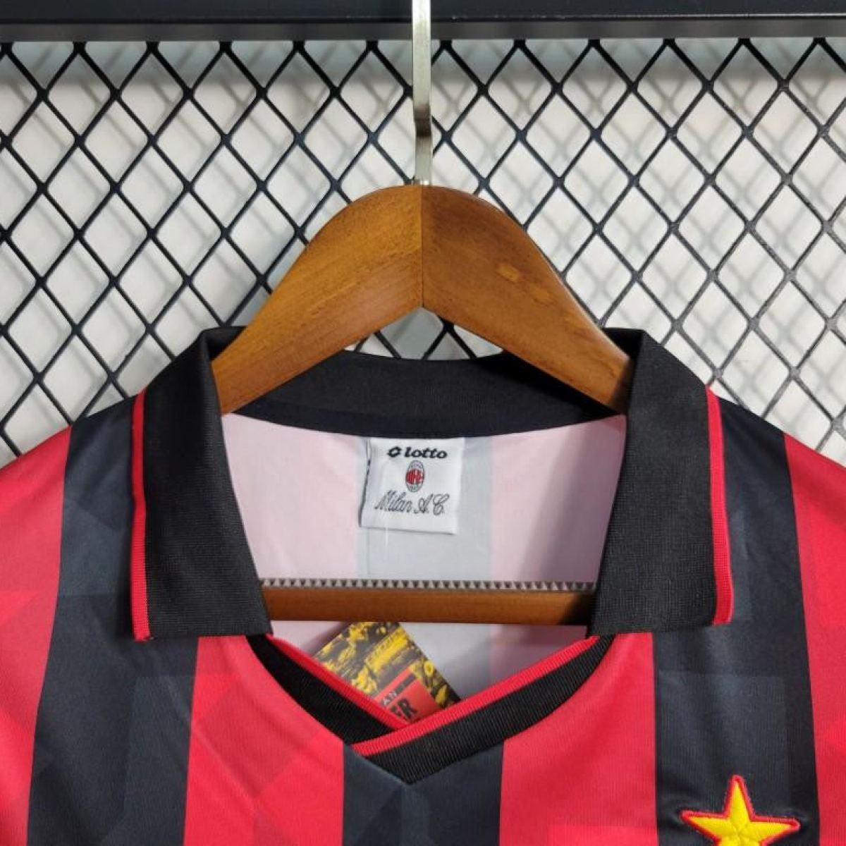 Retro 93-94 AC Milan Home Soccer Jersey