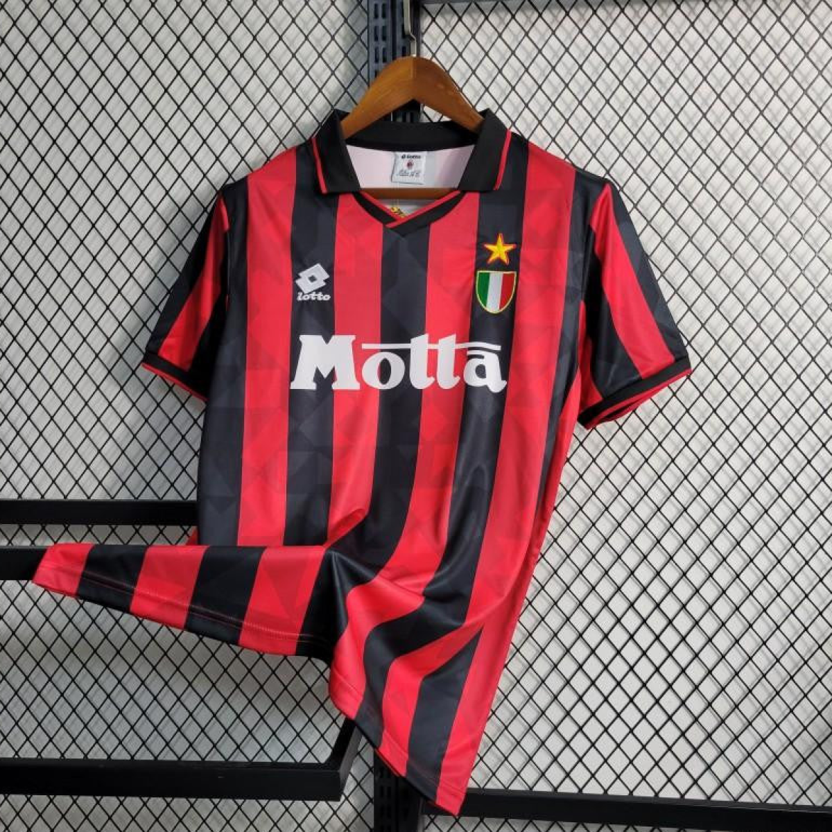 Retro 93-94 AC Milan Home Soccer Jersey