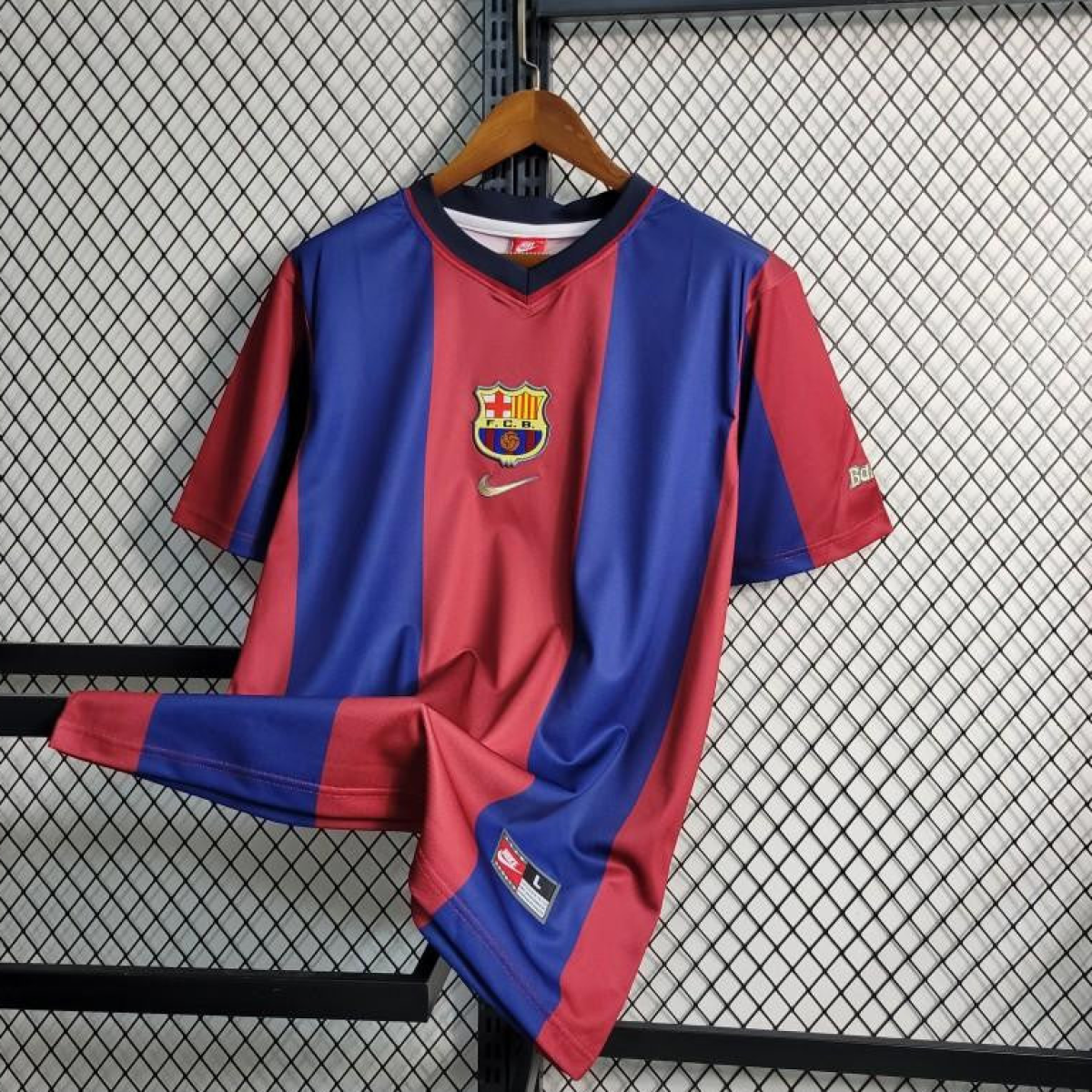 Retro 98-99 Barcelona Home Soccer Jersey