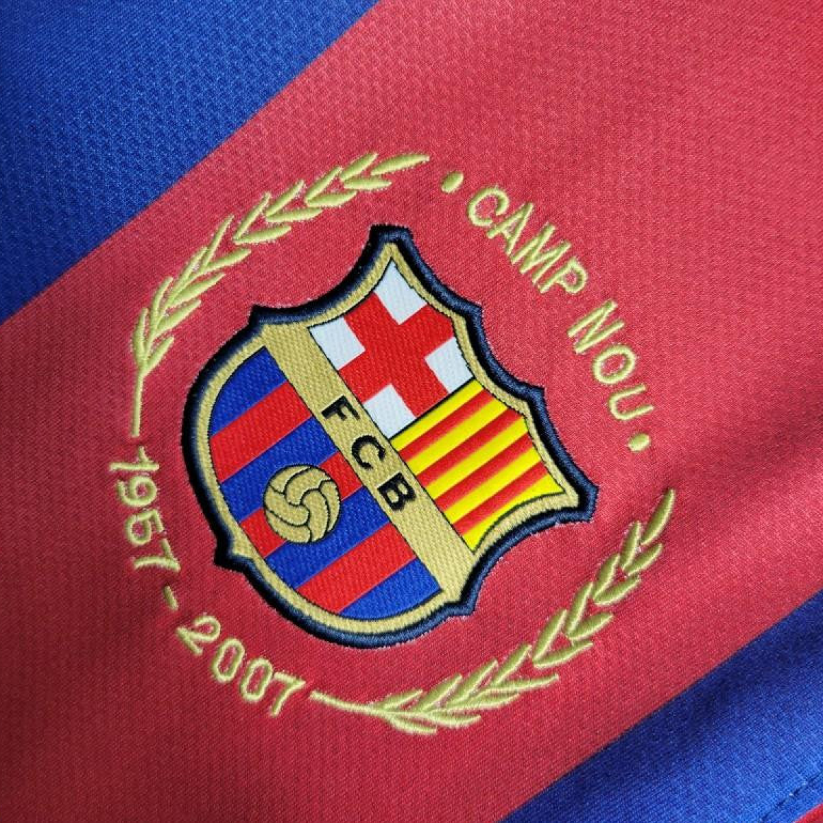 Retro 07-08 Barcelona Home Soccer Jersey