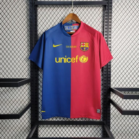 Retro 08-09 Barcelona Home Soccer Jersey