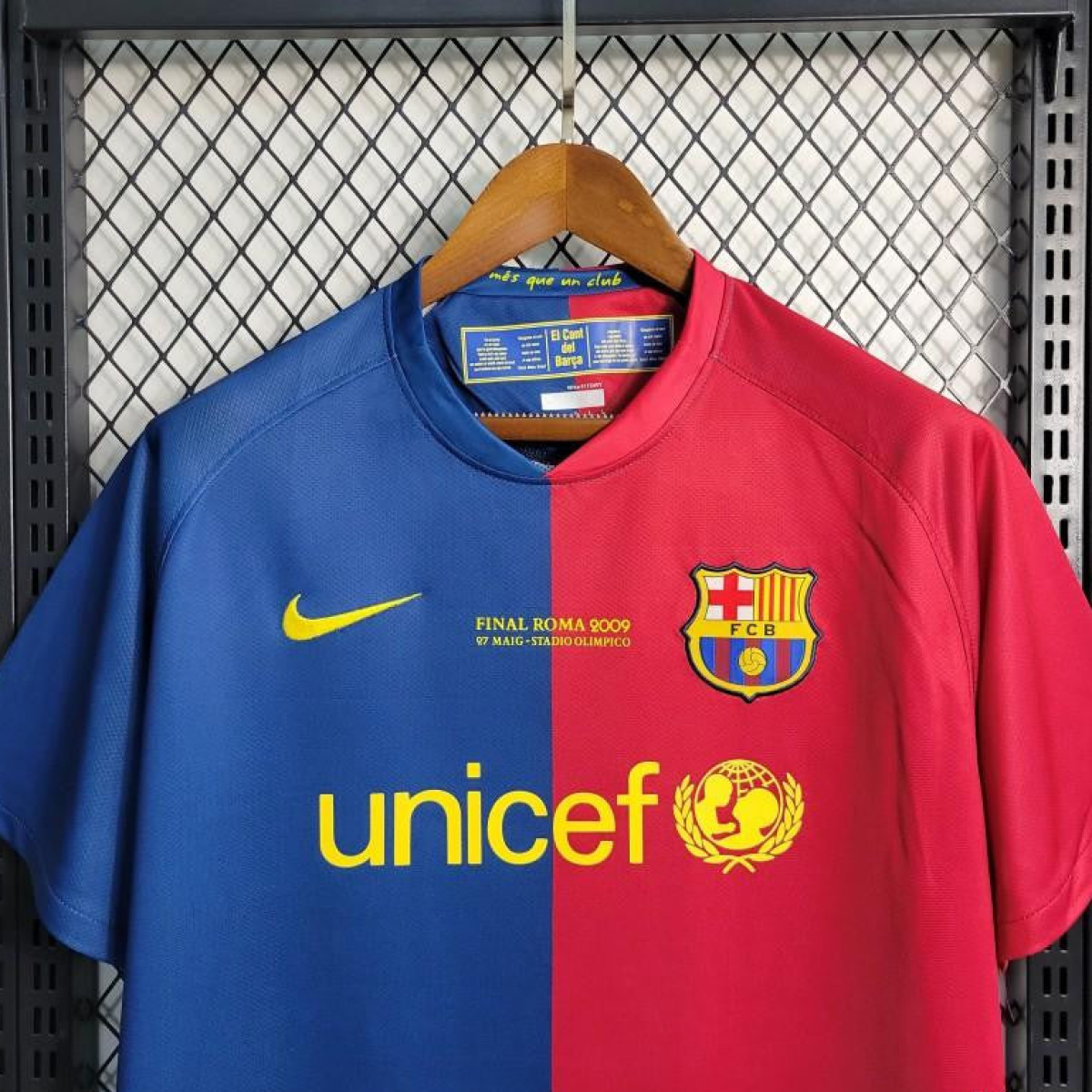 Retro 08-09 Barcelona Home Soccer Jersey