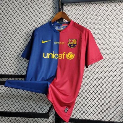 Retro 08-09 Barcelona Home Soccer Jersey