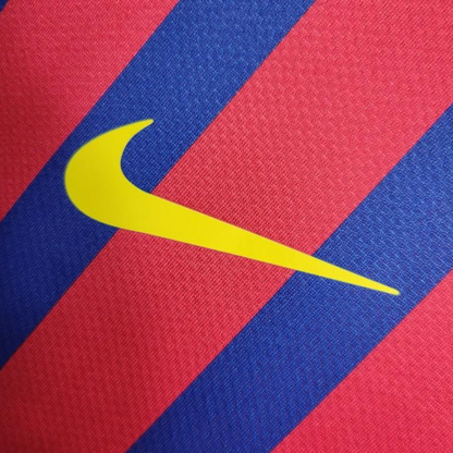 Retro Long Sleeve 11-12 Barcelona Home Soccer Jersey