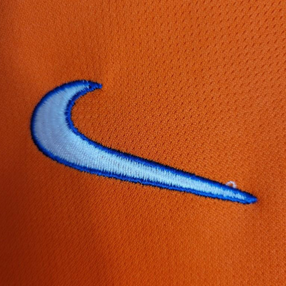 Retro Long Sleeve 1998 Brazil Goalkeeper Orange Jersey
