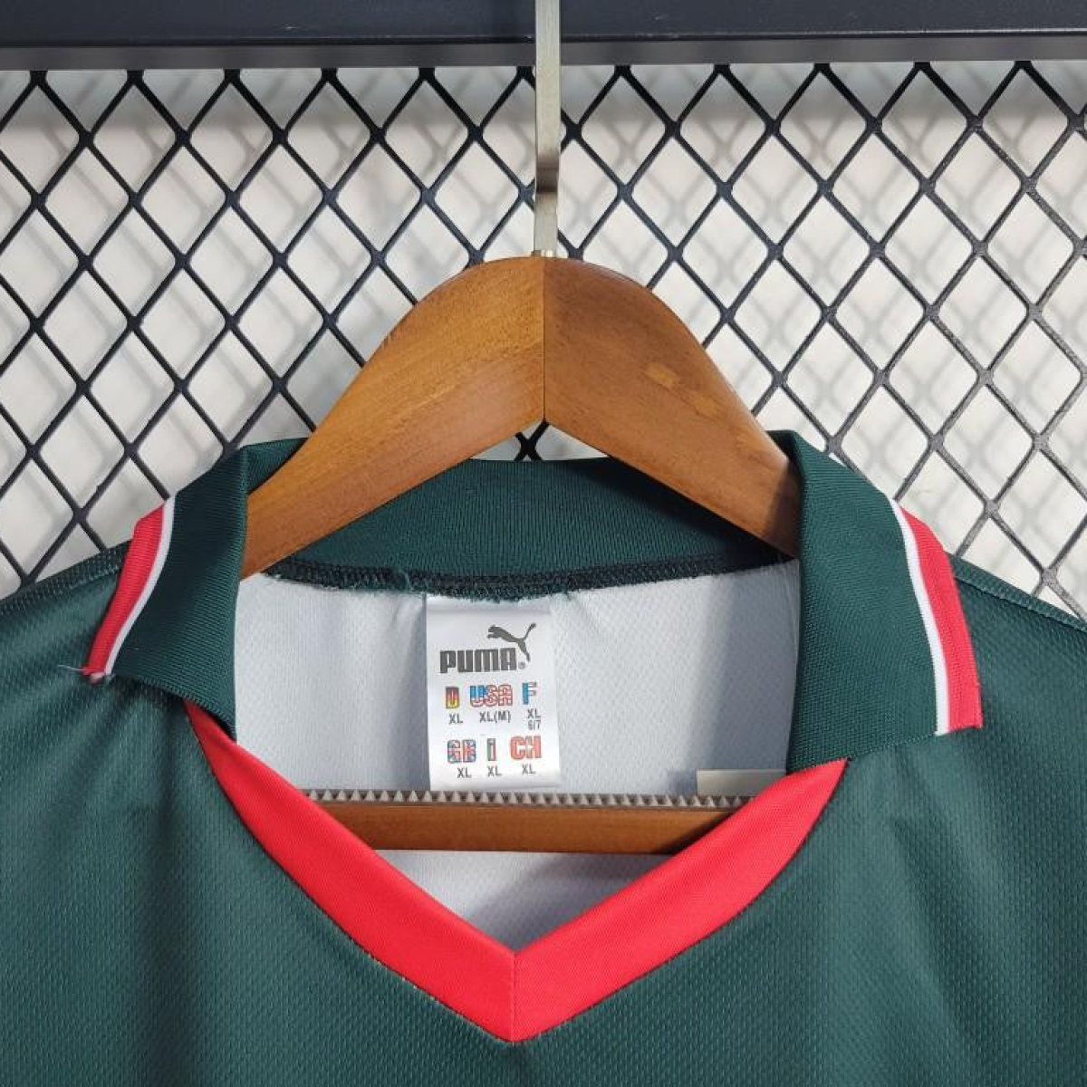 Retro Long Sleeve 1998 Morocco Home Soccer Jersey