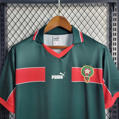 Retro 1998 Morocco Home Soccer Jersey