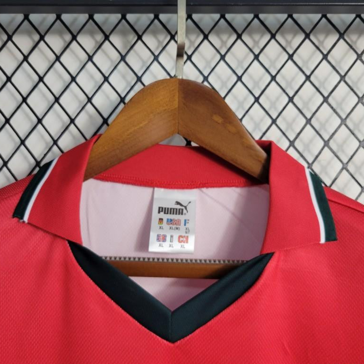 Retro 1998 Morocco Third Red Jersey