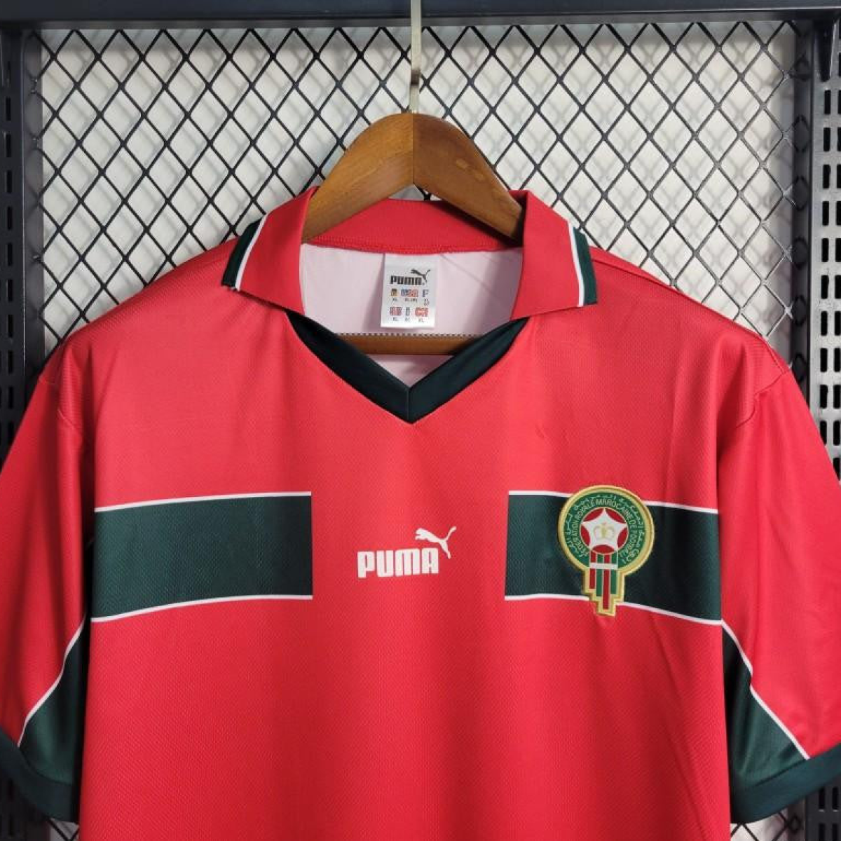 Retro 1998 Morocco Third Red Jersey