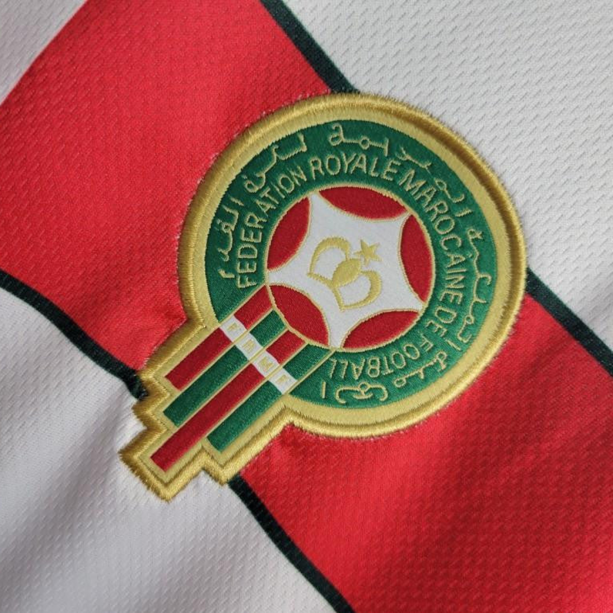 Retro Long Sleeve 1998 Morocco Away Soccer Jersey