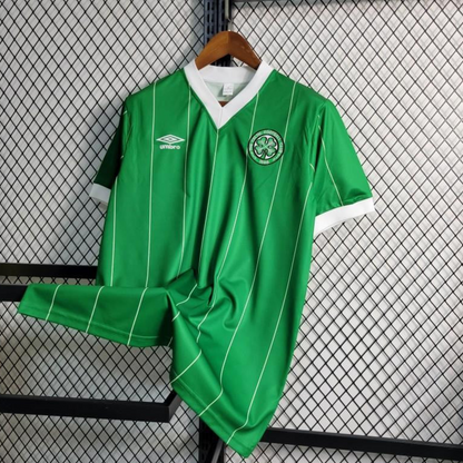 Retro 1984/86 Celtics 2 Away Game Soccer Jersey