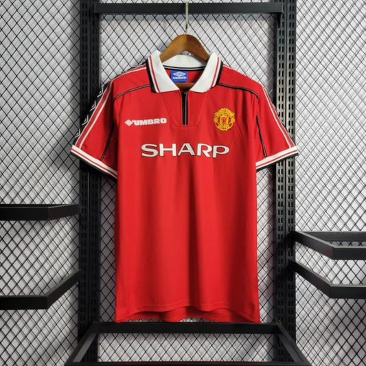Retro 98-99 Manchester United Home Jersey
