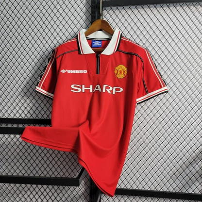 Retro 98-99 Manchester United Home Jersey