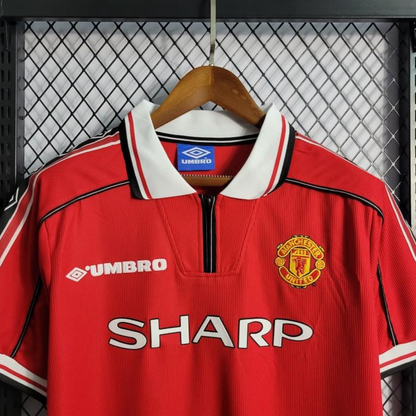 Retro 98-99 Manchester United Home Jersey