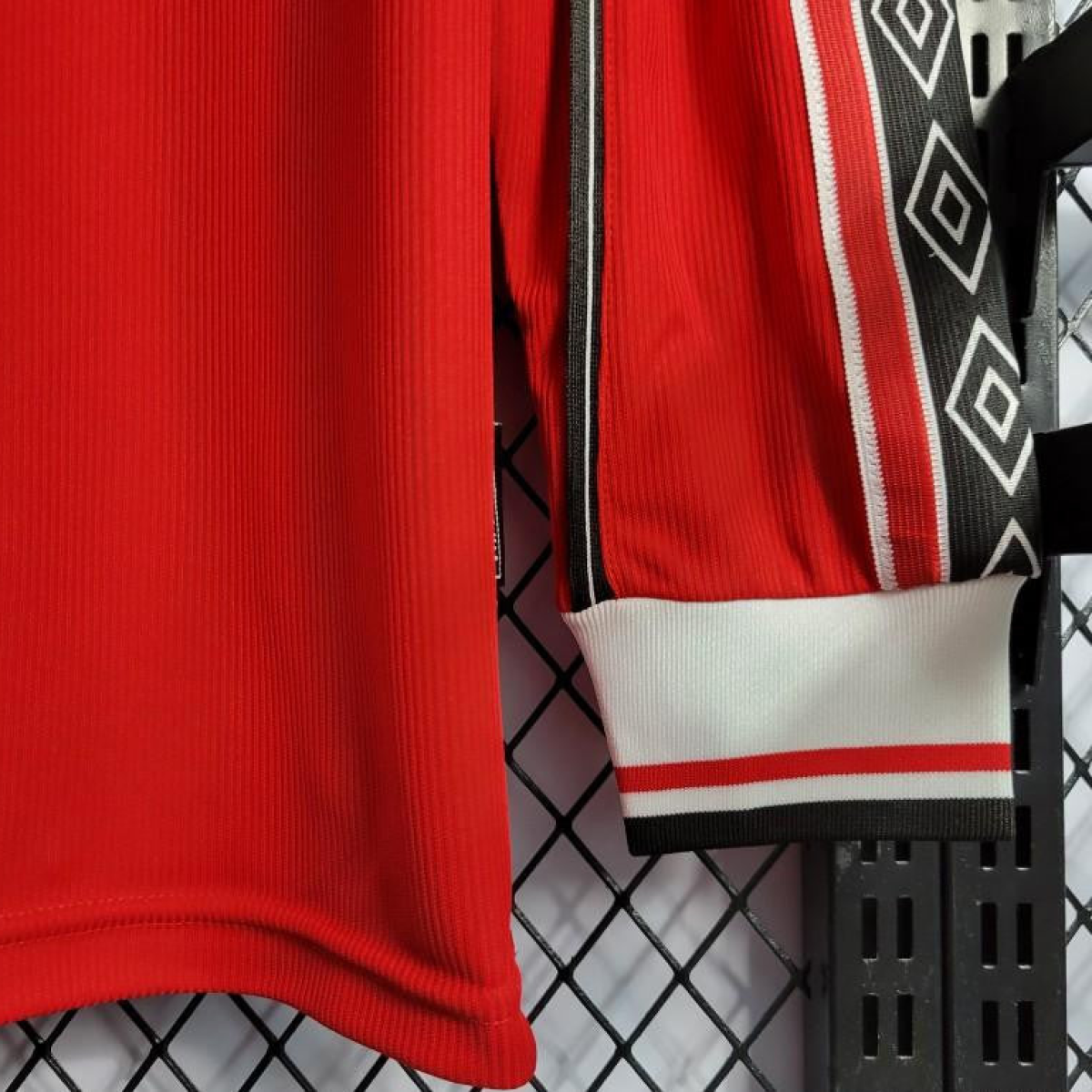 Retro Long Sleeve 98/99 Manchester United Home Jersey