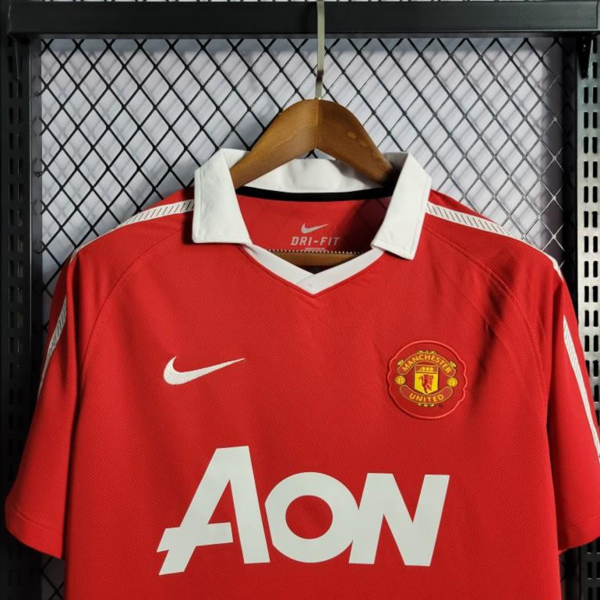 Retro 10-11 Manchester United Home Jersey