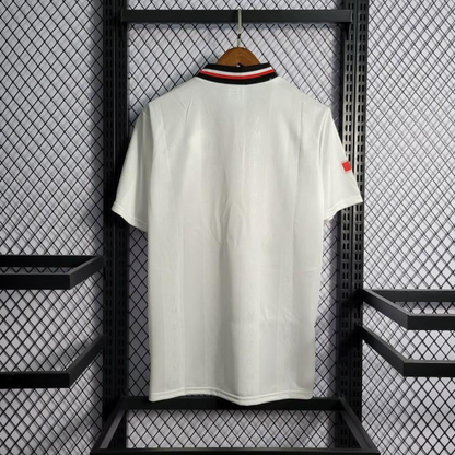 Retro 97-99 Manchester United White Jersey