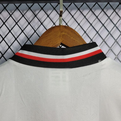 Retro 97-99 Manchester United White Jersey