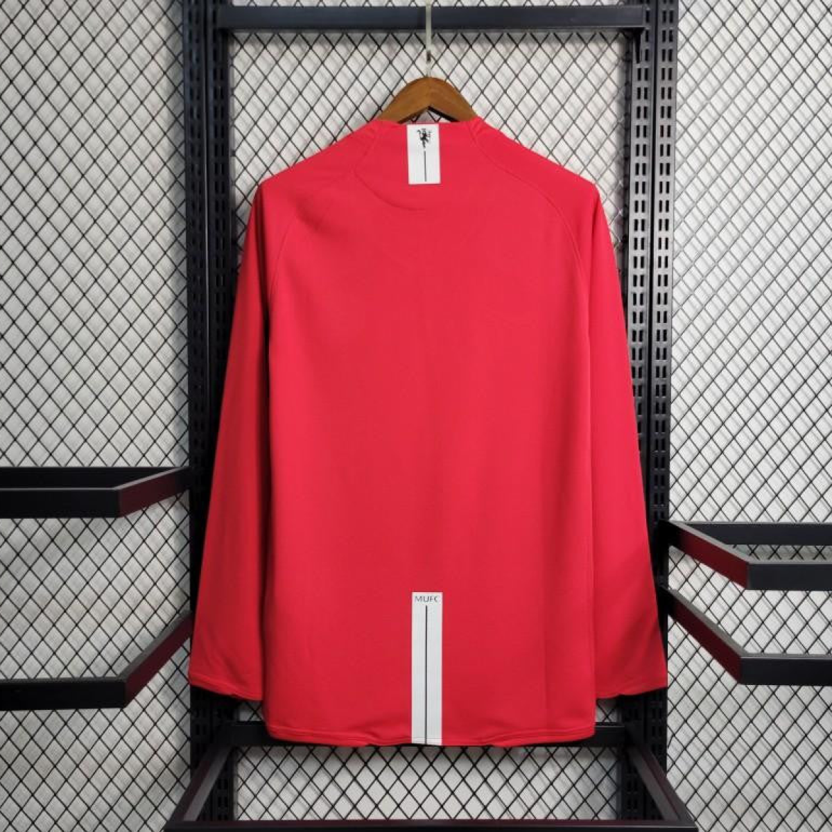 Retro Long Sleeve 07-08 Manchester United Champions League Version Home Jersey